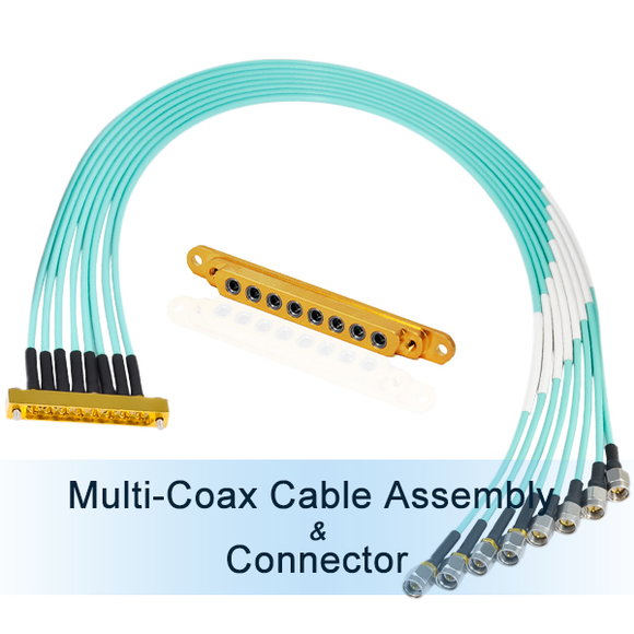 Multi-Coax Cable Assembly & Connectors