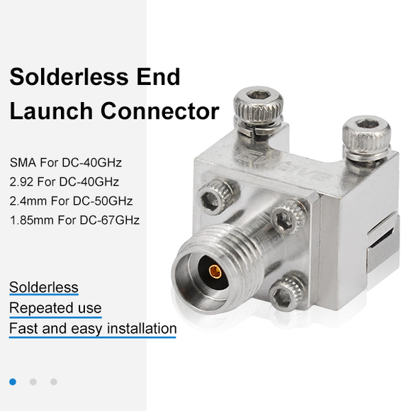 Solderless End Launch Connectors