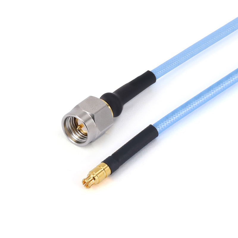 SMA to GPPO(mini-SMP) using Flexiform 405 FJ Semi-flexible Cable