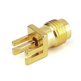 2.4mm Female End Launch Connectors,DC-50GHz , Suit for PCB thickness 0.9mm
