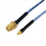 SMA to GPPO(mini-SMP) using Flexiform 405 FJ Semi-flexible Cable,DC-26.5GHz