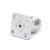 1.85mm Female Field Replaceable Connector 4-Hole Flange ｜ 6.35mm Hole Spacing ｜  DC-65GHz
