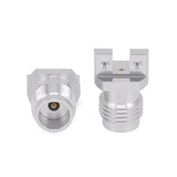 1.85mm End Launch Solderless Connector | 2 Hole Flange | Hole Spacing 5mm | Pin 0.26mm | DC-67GHz