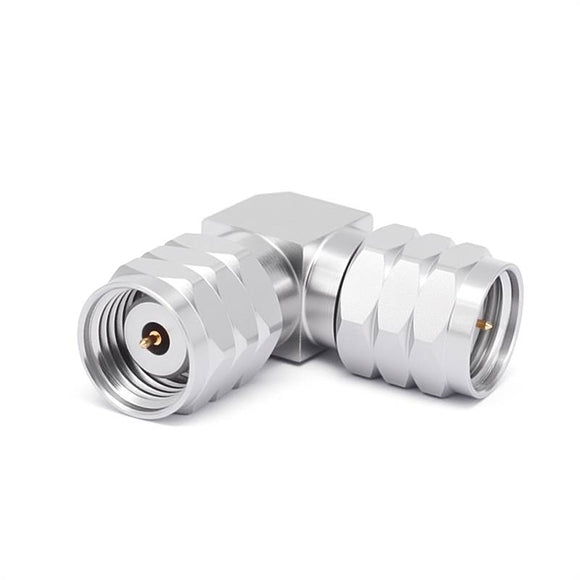 1.85mm Male to 1.85mm Male Right Angle Precision Adapter | DC to 67 GHz