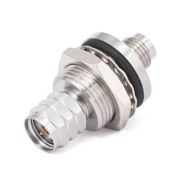 1.85mm Male to 1.85mm Female Bulkhead Straight Precision Adapter | DC to 65 GHz