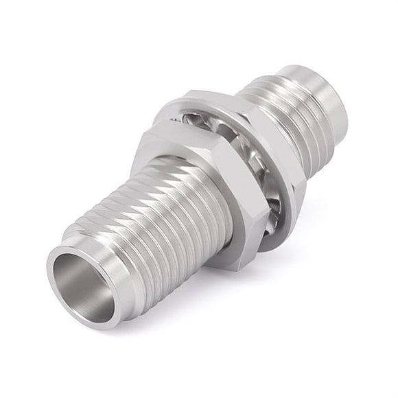 1.85mm Female to 1.85mm Female Bulkhead Straight Precision Adapter | DC to 67 GHz
