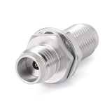 1.85mm Female to 1.85mm Female Bulkhead Straight Precision Adapter | DC to 67 GHz