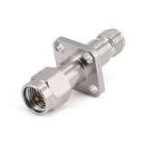 2.92mm Male to 2.92mm Female 4 Hole Flange Straight Precision Adapter | DC-40GHz
