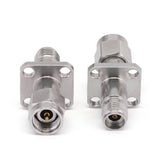 2.92mm Male to 2.92mm Female 4 Hole Flange Straight Precision Adapter | DC-40GHz