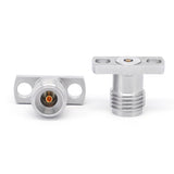 2.92mm Female Field Replaceable Connector with 2 Hole Flange ｜ 8.9mm Hole Spacing ｜ DC-40GHz