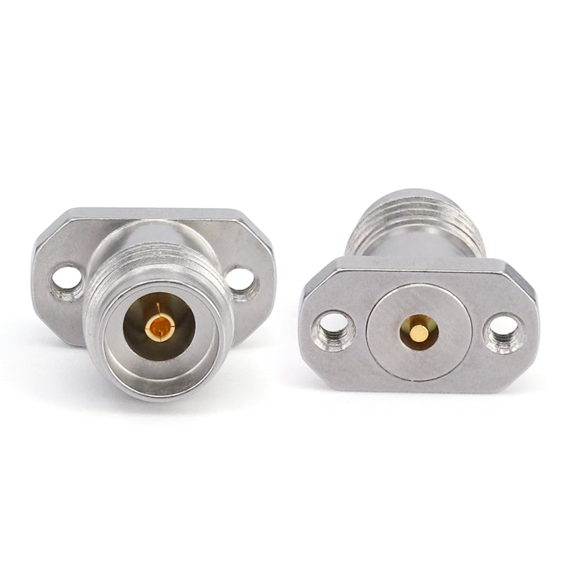 2.92mm Female Vertical Launch Solderless PCB Compression Mount