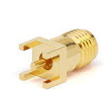 2.92mm Female PCB Mount Soldering Connector ｜ Pad hole spacing 5.08mm ｜ Center pin 1.27mm ｜ DC-40GHz