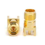 2.92mm Female PCB Mount Soldering Connector ｜ Pad hole spacing 5.08mm ｜ Center pin 1.27mm ｜ DC-40GHz