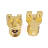 2.92mm End Launch Solderless Connector | 2 Hole Flange| Hole Spacing 5mm |  Pin 0.26mm | DC-40GHz