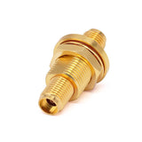 2.92mm Female to 2.92mm Female Bulkhead Hermetically Sealed Straight Precision Adapter | DC-40GHz