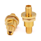 2.92mm Female to 2.92mm Female Bulkhead Hermetically Sealed Straight Precision Adapter | DC-40GHz