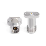 2.92mm Female Vertical Launch Solderless PCB Connector with 2 Hole Flange for Stripline And Spring Pin | DC - 40GHz