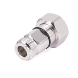 Low PIM 4.3/10 Male to N Female Straight Adapter | DC to 8 GHz