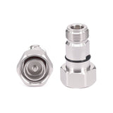 Low PIM 4.3/10 Male to N Female Straight Adapter | DC to 8 GHz