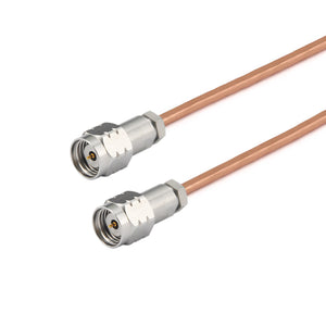 1.85mm to 1.85mm using .086'' Semi-rigid Cable,DC-65GHz