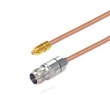 2.4mm to G3PO using .086' Semi-rigid Cable,DC-50GHz