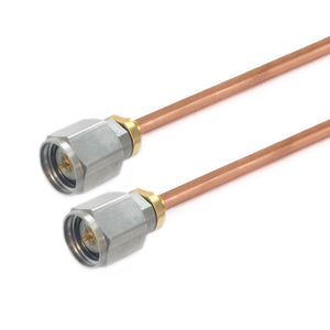 2.4mm to 2.4mm using .086' Semi-rigid Cable,DC-50GHz