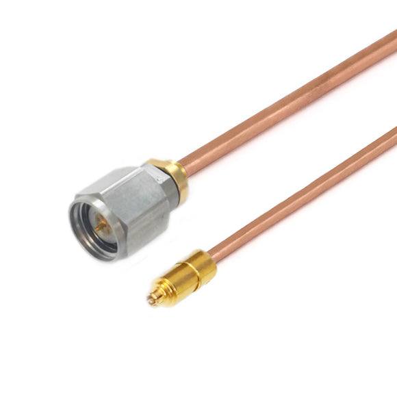 2.4mm to G3PO using .086' Semi-rigid Cable,DC-50GHz