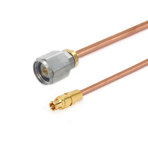2.4mm to GPPO(mini-SMP) using .086' Semi-rigid Cable,DC-50GHz