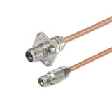 2.92mm to 2.4mm using .086' Semi-rigid Cable,DC-40GHz