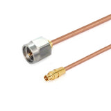 SMA to GPPO(mini-SMP) using .086' Semi-rigid Cable,DC-26.5GHz