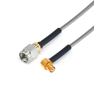2.92mm to GPO(SMP) using 3506 Series Low Loss Phase-stable Flexible Cable,DC-40GHz