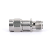 SMA Male to SMA Female DC Block Inner, 10 MHz to 18 GHz,rated 50 Volt in Stainless Steel