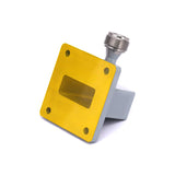 WR-112 to N Female Waveguide to Coax Adapters with UBR84 Flange,  6.57 - 9.99GHz