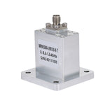 WR-90 to SMA Female Straight Waveguide to Coax Adapters with  UBR100 Flange, 8.2 - 12.4GHz