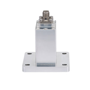 WR-90 to SMA Female Straight Waveguide to Coax Adapters with  UBR100 Flange, 8.2 - 12.4GHz