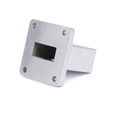 WR-90 to SMA Female Straight Waveguide to Coax Adapters with  UBR100 Flange, 8.2 - 12.4GHz