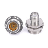 BMA Female to SMA Female Bulkhead Straight Precision Adapter | DC to 18GHz