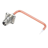 2.4mm 4 Hole Flange Female to Trimmed Lead Cable Assembly | .086" Semi-Rigid GUT-085 (Copper) Coax Cable | DC - 50GHz