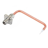 2.92mm 4 Hole Flange Female to Trimmed Lead Cable Assembly | .086" Semi-Rigid GUT-085 (Copper) Coax Cable | DC - 40GHz