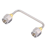 SMA Male to SMA Male Cable Assembly | .086" Semi-Rigid Stainless Steel Coax Cable | Cryogenic | DC - 26.5GHz