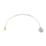 2.4mm 4 Hole Flange Female to GPO(SMP) Female Cable Assembly | .086" Semi-Flexible Coax Cable Without FEP Jacket | DC - 40GHz