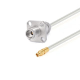 2.4mm to GPPO(mini-SMP) using Flexiform 405 Semi-flexible Cable ｜ DC-50GHz