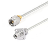 2.92mm to 2.92mm using Flexiform 405 Semi-flexible Cable ｜ DC-40GHz