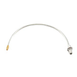 2.92mm Bulkhead Female to GPPO(Mini-SMP) Female Cable Assembly | .086" Semi-Flexible Coax Cable Without FEP Jacket | DC - 40GHz