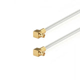 GPPO(mini-SMP) to GPPO(mini-SMP) using Flexiform 405 Semi-flexible Cable ｜ DC-50GHz