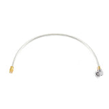 SMA Right Angle Male to GPO(SMP) Female Cable Assembly | .086" Semi-Flexible Coax Cable Without FEP Jacket | DC - 18GHz