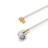 SMA Right Angle Male to GPO(SMP) Right Angle Female Cable Assembly | .086" Semi-Flexible Coax Cable Without FEP Jacket | DC - 18GHz