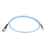 2.4mm Male to GPPO(Mini-SMP) Right Angle Female Cable Assembly | 086" Semi-Flexible Coax Cable with FEP Jacket | DC - 50GHz