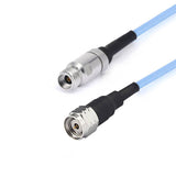 2.92mm Female to 1.85mm Male Cable Assembly | .086" Semi-Flexible Coax Cable With FEP Jacket | DC - 40GHz