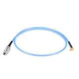2.92mm Female to GPPO(Mini-SMP) Right Angle Female Cable Assembly | 086" Semi-Flexible Coax Cable with FEP Jacket | DC - 40GHz